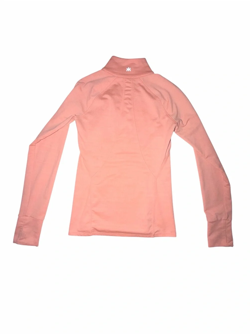 Kyodan Coral Athletic Half-Zip Jacket Thumbhole Pullover Workout Top Petite S